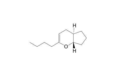 trans-2-Butyl-4,4a,5,6,7,7a-hexahydrocyclopenta[b]pyran