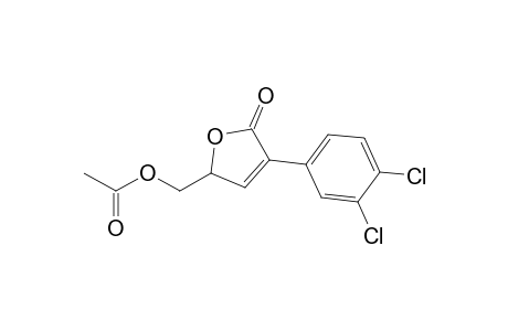[4-(3,4-dichlorophenyl)-5-oxidanylidene-2H-furan-2-yl]methyl ethanoate