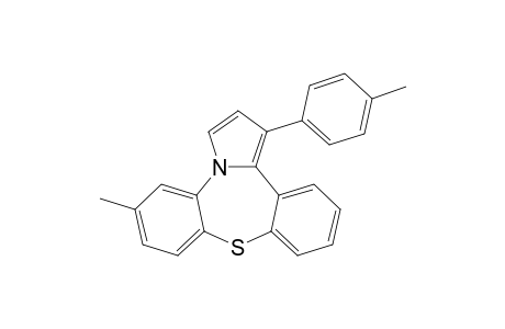 6-Methyl-1-(p-tolyl)dibenzo[b,f]pyrrolo[1,2-d]-(1,4)-thiazepine