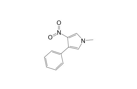 1-Methyl-3-nitro-4-phenylpyrrole