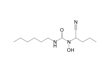 N-(1'-Cyanobutyl)-N'-hexyl-N-hydroxyurea