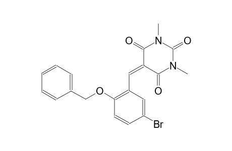 5-[2-(benzyloxy)-5-bromobenzylidene]-1,3-dimethyl-2,4,6(1H,3H,5H)-pyrimidinetrione