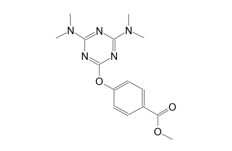methyl 4-{[4,6-bis(dimethylamino)-1,3,5-triazin-2-yl]oxy}benzoate