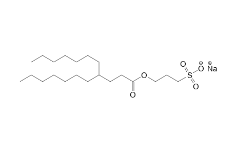 4-heptylundecanoic acid, 3-sulfopropyl ester, sodium salt