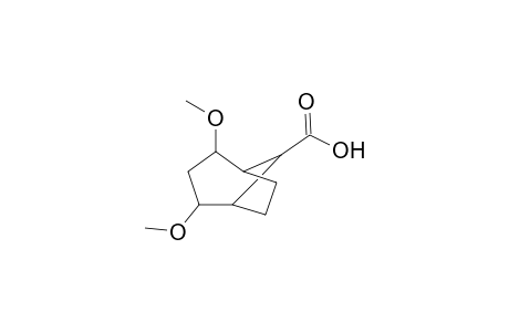 Bicyclo[3.2.1]octane-8-carboxylic acid, 2,4-dimethoxy-, (2-endo,4-endo,8-syn)-