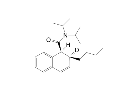 (1R*,2R*)-N,N-Diisopropyl-2-deuterio-2-butyl-1,2-dihydro-1-naphthalenecaroxamide