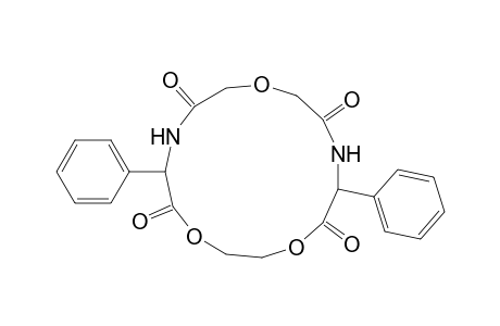 3,11-diphenyl-1,7,13-trioxa-4,10-diazacyclopentadecane-2,5,9,12-tetrone
