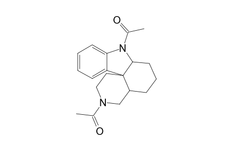 3,8-Diacetyl-1,2,3,4,4a,5,6,7,7a,8-decahydropyrido[3,4-d]carbazole