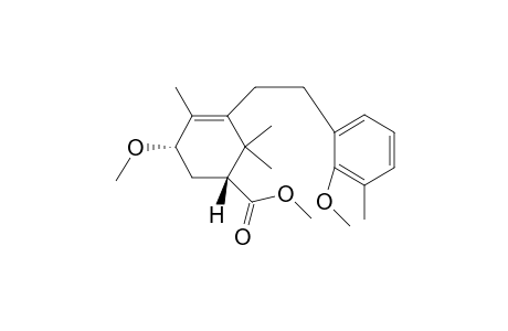 (+)-(1R,13S)-3,13-Dimethoxy-2,3-seco-19-nor-tax-3,5,7,11-tetraene-2-oic acid methyl ester