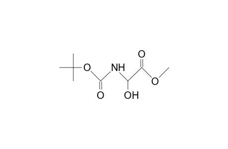 N-(T-Butoxycarbonyl)-2-hydroxy-glycine methyl ester