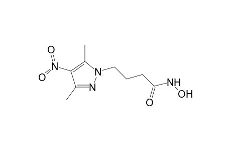 1H-Pyrazole-1-butanamide, N-hydroxy-3,5-dimethyl-4-nitro-