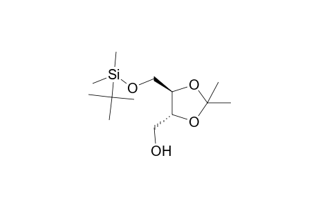 (4R,5R)-5-(tert-Butyldimethylsiloxymethyl)-2,2-dimethyl-1,3-dioxolane-4-methanol