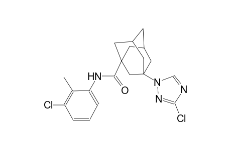 N-(3-chloro-2-methylphenyl)-3-(3-chloro-1H-1,2,4-triazol-1-yl)-1-adamantanecarboxamide