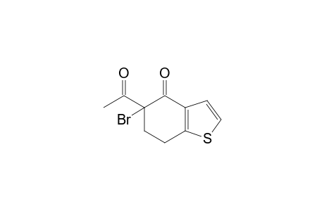 5-acetyl-5-bromo-6,7-dihydrobenzo[b]thiophene-4(5H)-one