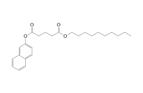 Glutaric acid, decyl 2-naphthyl ester