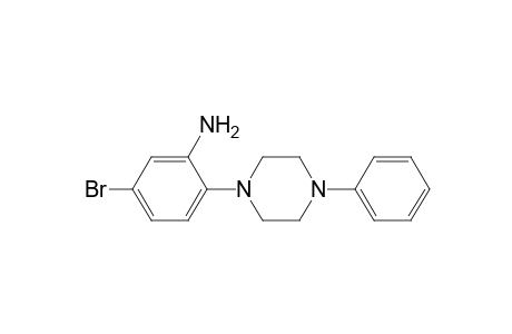 5-Bromo-2-(4-phenylpiperazin-1-yl)aniline