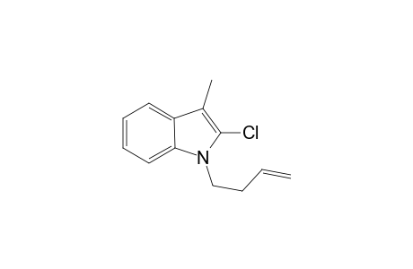 1-(but-3-enyl)-2-chloro-3-methyl-1H-indole