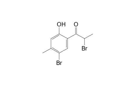 2,5'-dibromo-2'-hydroxy-4'-methylpropiophenone
