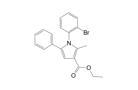 Ethyl 1-(2-bromophenyl)-2-methyl-5-phenyl-1H-pyrrole-3-carboxylate