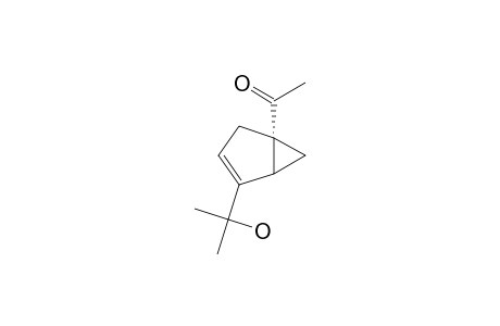 1-Acetyl-4-(1-hydroxy-1-methylethyl)-bicyclo-[3.1.0]-hex-3-ene