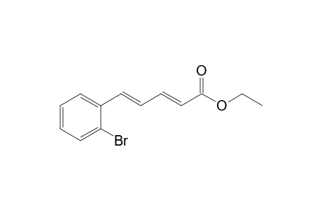 Ethyl (E,E)-5-(2-bromophenyl)penta-2,4-dienoate