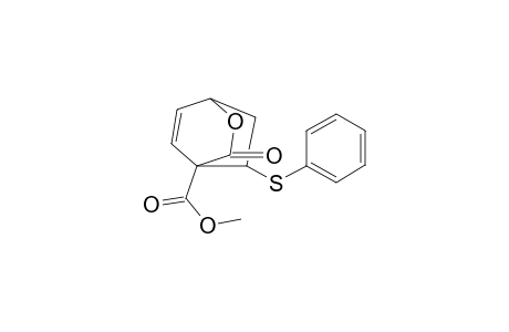 6-(Phenylthio)-1-(methoxycarbonyl)cyclohex-2-en-1,4-lactone