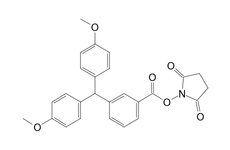 N-Succinimidyl 3-[bis-(4-methoxyphenyl)]methylbenzoate
