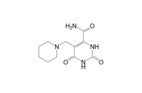 2,6-dioxo-5-(piperidinomethyl)-1,2,3,6-tetrahydro-4-pyrimidine carboxamide