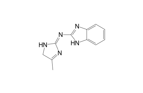 N-[(2Z)-4-methyl-1,5-dihydro-2H-imidazol-2-ylidene]-1,3-benzimidazol-2-amine