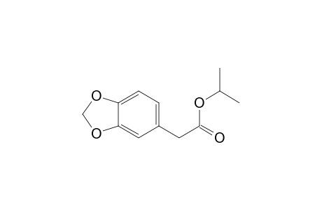 3,4-Methylenedioxyphenylacetic acid, isopropyl ester