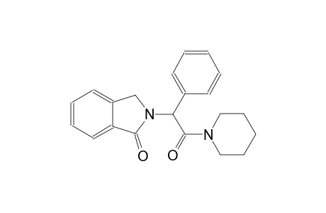 1H-isoindol-1-one, 2,3-dihydro-2-[2-oxo-1-phenyl-2-(1-piperidinyl)ethyl]-
