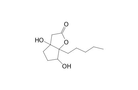 (3aRS,6RS,6aSR)-Hexahydro-3a,6-dihydroxy-6a-pentyl-2H-cyclopenta[b]furan-2-one