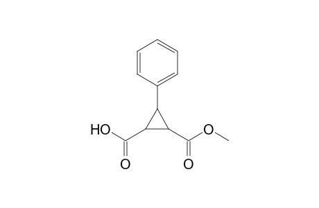 (1RS,2SR,3SR)-2-(Methoxycarbonyl)-3-phenylcyclopropane-1-carboxylic Acid