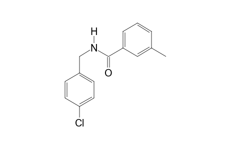 N-(4-Chlorobenzyl)-3-methylbenzamide
