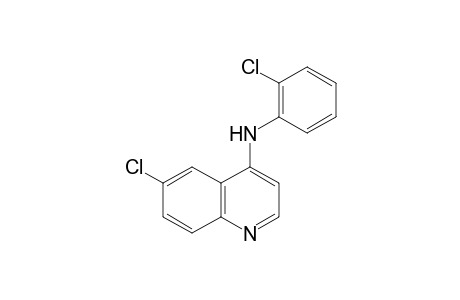 (2-Chlorophenyl)-(6-chloroquinolin-4-yl)amine