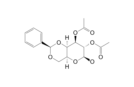 2,3-DI-O-ACETYL-4,6-O-BENZYLIDENE-BETA-D-GALACTOPYRANOSE