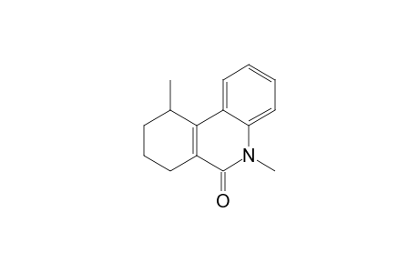 10,N-Dimethyl-5,6,7,8,9,10-hexahydrophenanthridin-6-one