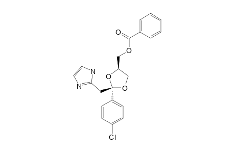 CIS-2-(4-CHLOROPHENYL)-2-(2-IMIDAZOLYLMETHYL)-4-(BENZOYLOXYMETHYL)-1,3-DIOXOLANE
