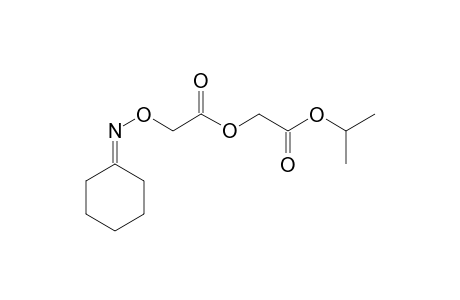 Acetic acid, [(cyclohexylideneamino)oxy]-, 2-(1-methylethoxy)-2-oxoethyl ester