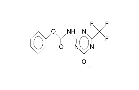 N-(4-Methoxy-6-trifluoromethyl-1,3,5-triazin-2-Y L)-carbamic acid, phenyl ester