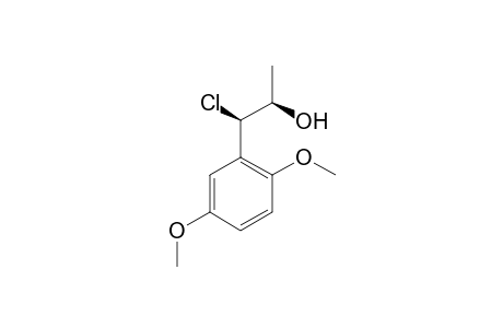 rel-(1R,2R)-1-Chloro-1-(2',5'-dimethoxyphenyl)propane-2-ol