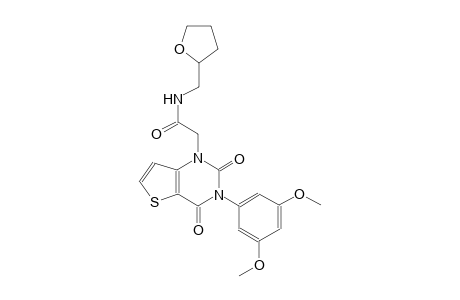 2-(3-(3,5-dimethoxyphenyl)-2,4-dioxo-3,4-dihydrothieno[3,2-d]pyrimidin-1(2H)-yl)-N-(tetrahydro-2-furanylmethyl)acetamide