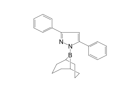 1-(9-Borabicyclo[3.3.1]non-9-yl)-3,5-diphenyl-1H-pyrazole