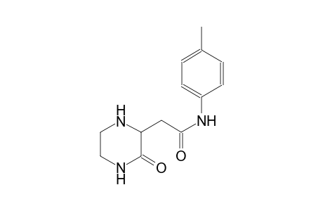 N-(4-methylphenyl)-2-(3-oxo-2-piperazinyl)acetamide