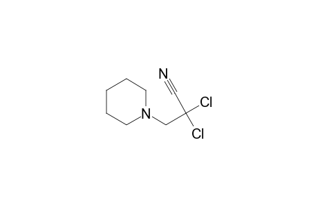.alpha.,.alpha.-dichloro-1-piperidinepropionitrile