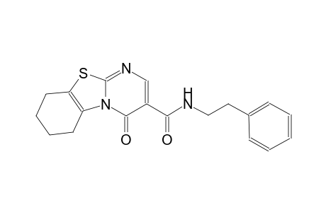 4H-pyrimido[2,1-b]benzothiazole-3-carboxamide, 6,7,8,9-tetrahydro-4-oxo-N-(2-phenylethyl)-