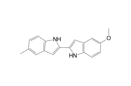 5-Methoxy-5'-methyl-1H,1'H-2,2'-bisindole