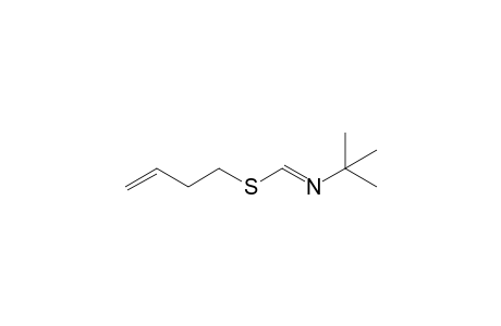 N-t-Butylthioformimidic acid but-3-enyl ester