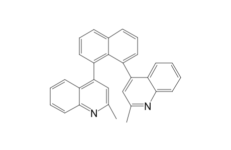 1,8-Bis(2,2'-dimethyl-4,4'-diquinolyl)naphthalene