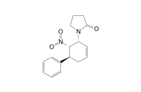 1-[(1R,5S,6S)-6-nitro-5-phenyl-1-cyclohex-2-enyl]-2-pyrrolidinone